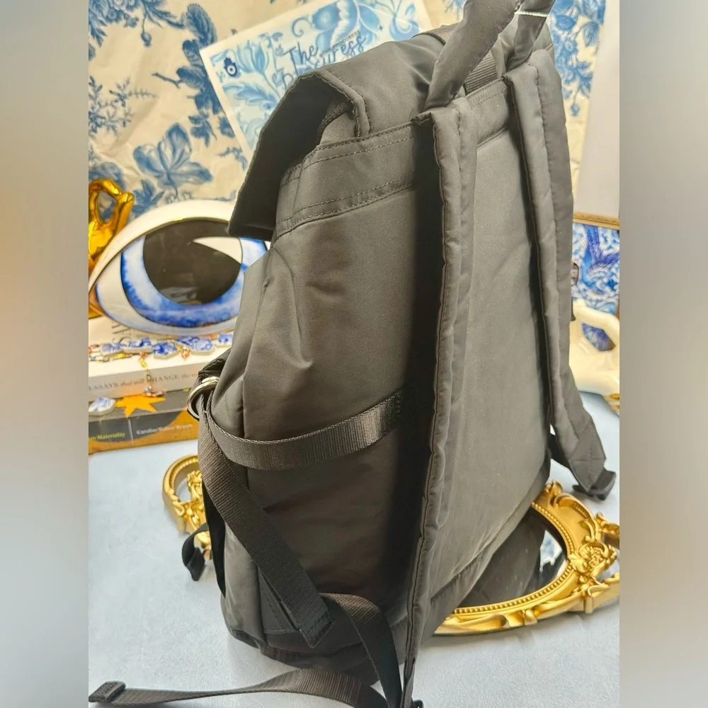 🆕 GANNI 🧿 NWOT Black Recycled Tech Backpack